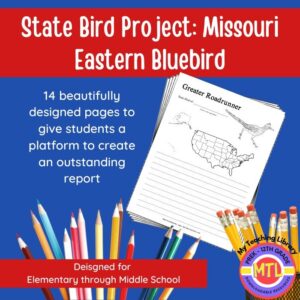 Missouri State Bird - State Symbol: Eastern Bluebird