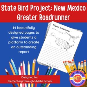 New Mexico State Bird - State Symbol Project: Greater Roadrunner