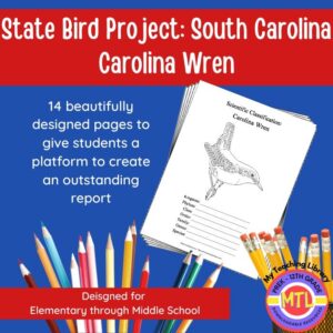South Carolina State Bird Project: Carolina Wren