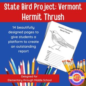 Vermont State Bird Project: Hermit Thrush