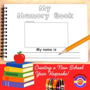 My Memory Book | Back to School Keepsake Activity