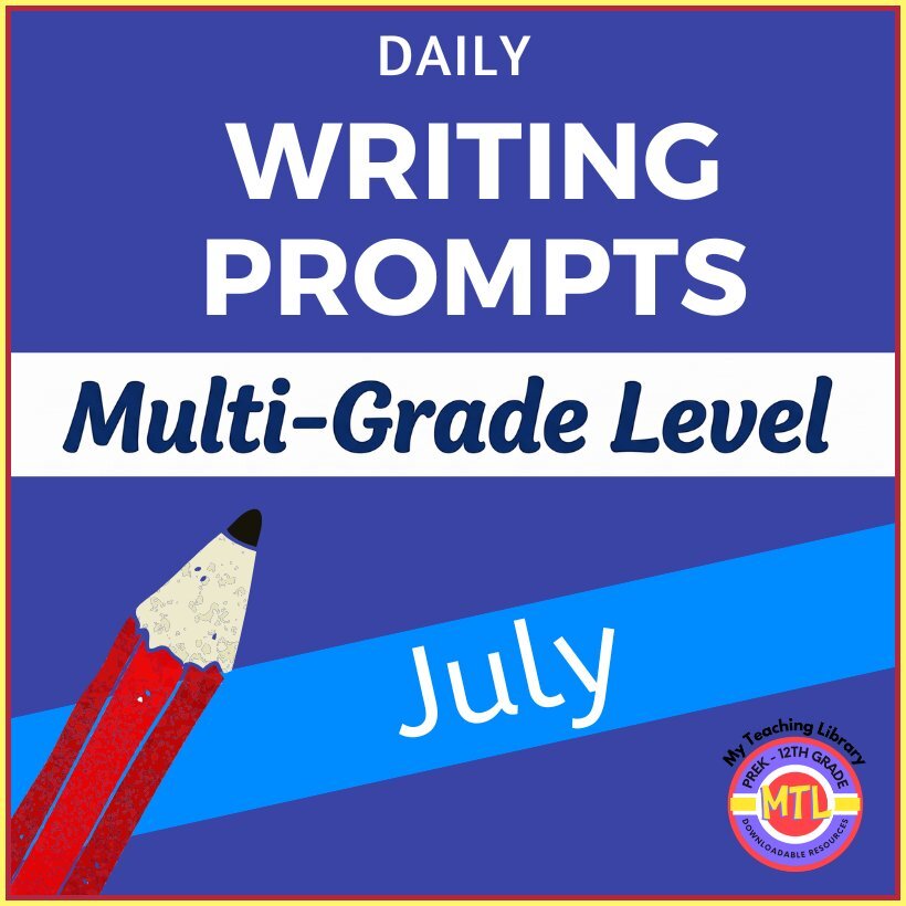 Y 94 Daily Writing Prompts July