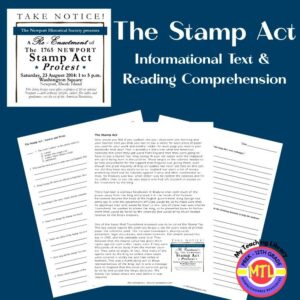 Stamp Act | History Informational Text