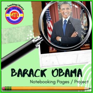Barack Obama Project-Based Unit | Research – Writing – Presentation