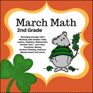 Marth Math Skill Review 2nd Grade