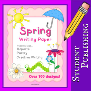 Writing Paper for Spring - Student Publishing