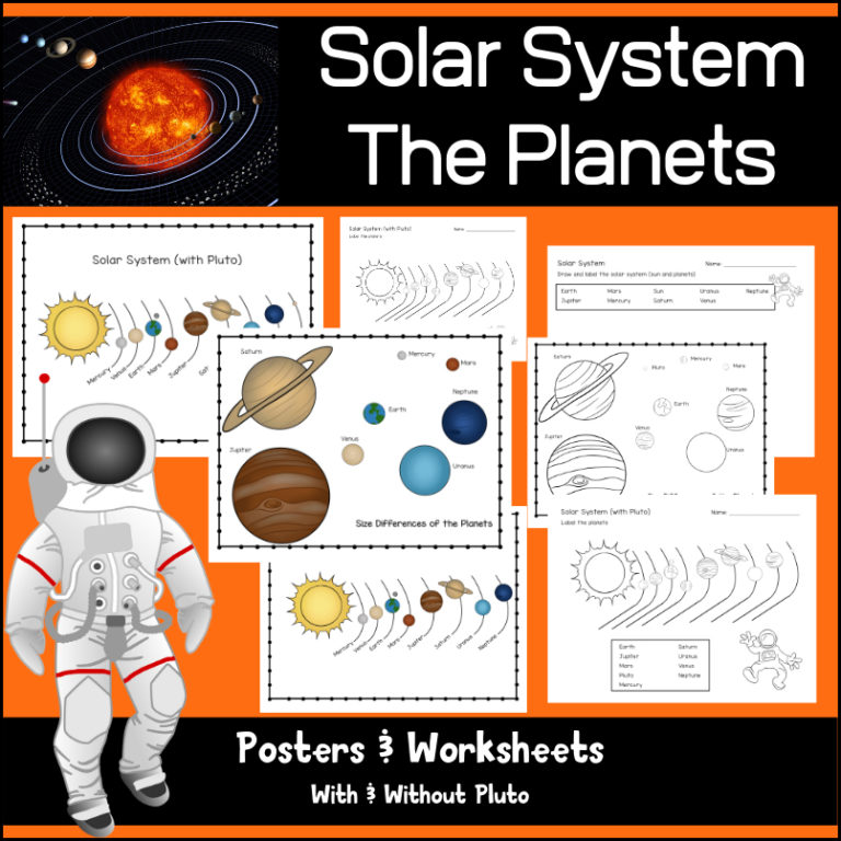 Solar System Posters and Worksheets - My Teaching Library ...