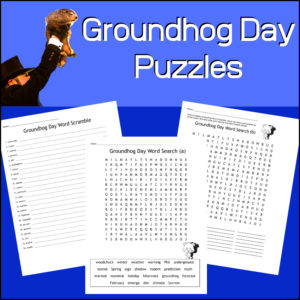 groundhog day word search