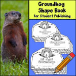Groundhog shape book