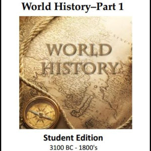 High School World History 1 - Student Edition