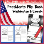 U.S. Presidents Flip Book Activity - George Washington - Abraham Lincoln