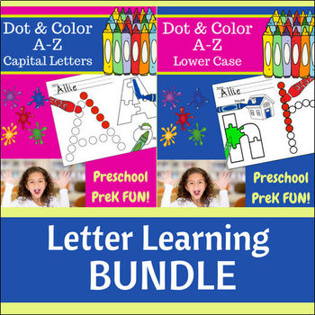 Learning Letters - Dot and Color