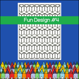 fun design coloring page 4