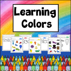 Learn My Colors Worksheets
