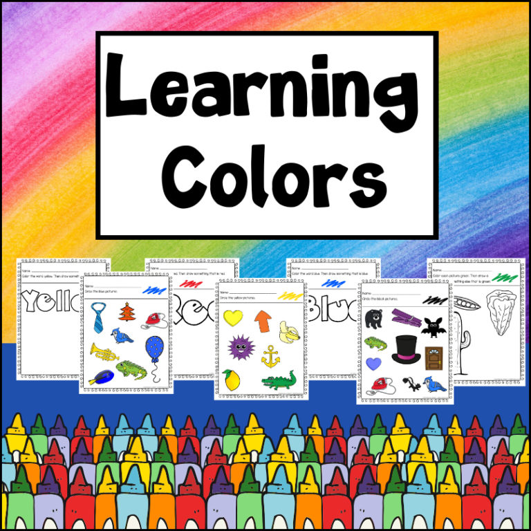 Learning Colors My Teaching Library Myteachinglibrary Learning Colors My Teaching Library Myteachinglibrary