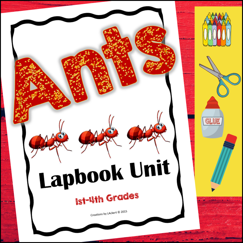 science lapbooking - ants