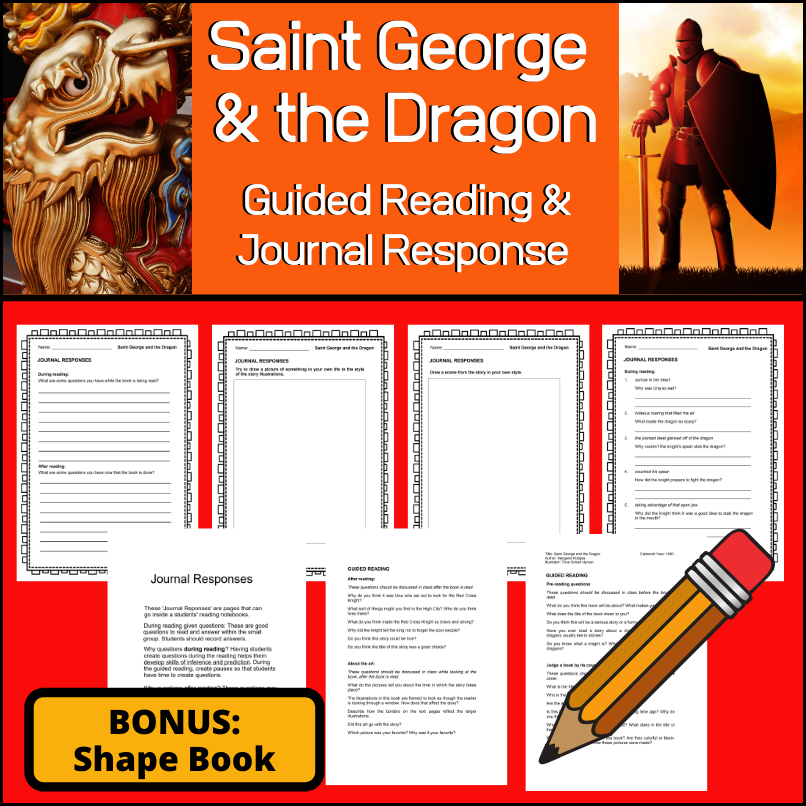 Saint George and the Dragon | Caldecott Book Guided Reading and Response