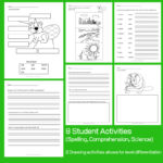 Reader - Beavers and Worksheets