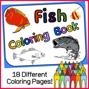 coloring pages - fish