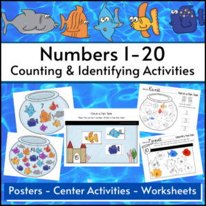 Numbers 1-20 Kindergarten Math