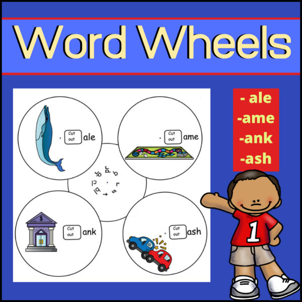 This phonics, learning to read resource will help students create words using 4 word wheels ( -ale, -ame, -ank, -ash ). As students create new words, they can write each word on the included 'Creating Words' worksheet!