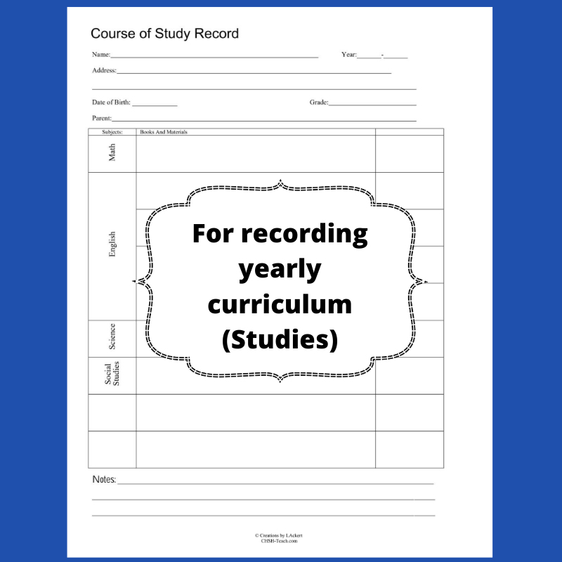 course-of-study-record-keeping-2