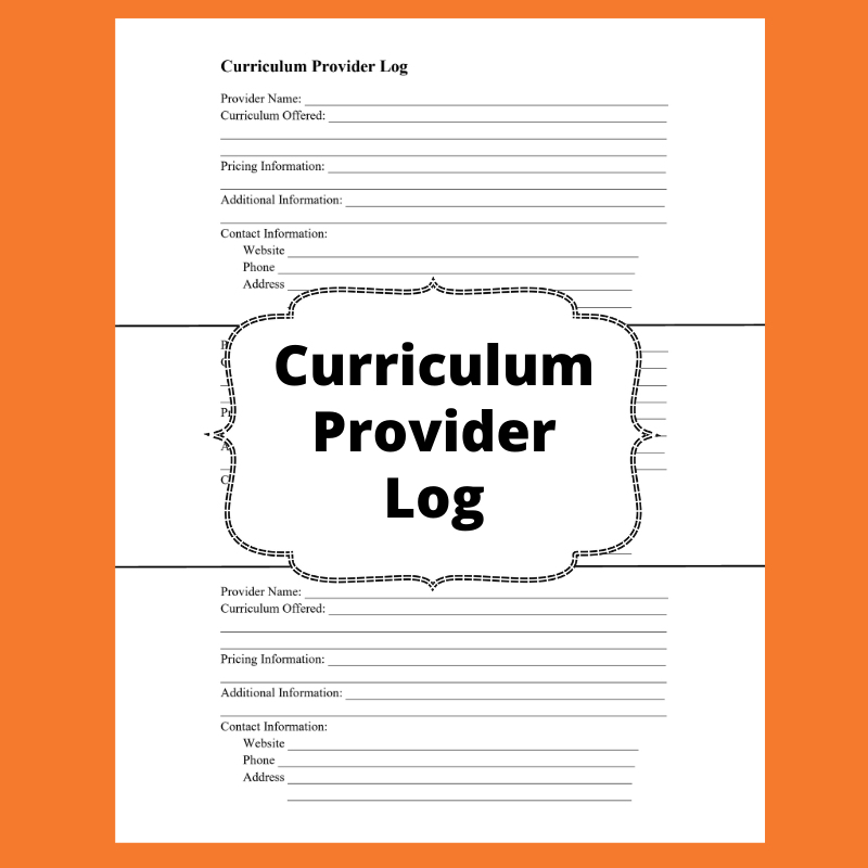 curriculum-provider-log