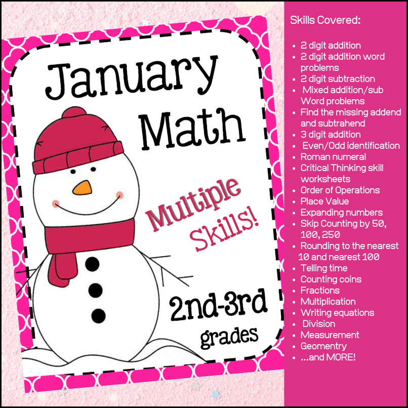 January-Math-2nd-3rd