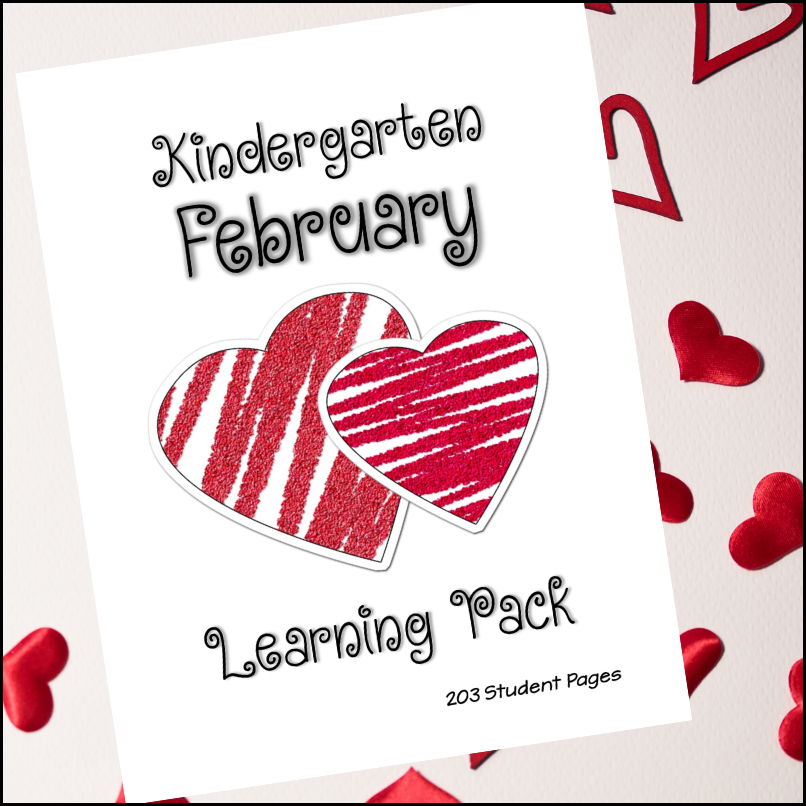 Kindergarten-Workbook-February