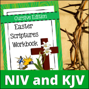 Easter Scriptures - Handwriting Workbook