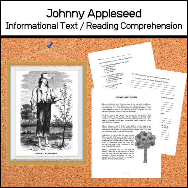 johnny-appleseed-reading-comprehension-informational-text