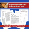 Symbols Of The U.S.A. - U.S. History Informational Text - My Teaching ...