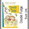 Double Fudge Book Unit - Judy Blume - My Teaching Library | CHSH-Teach LLC