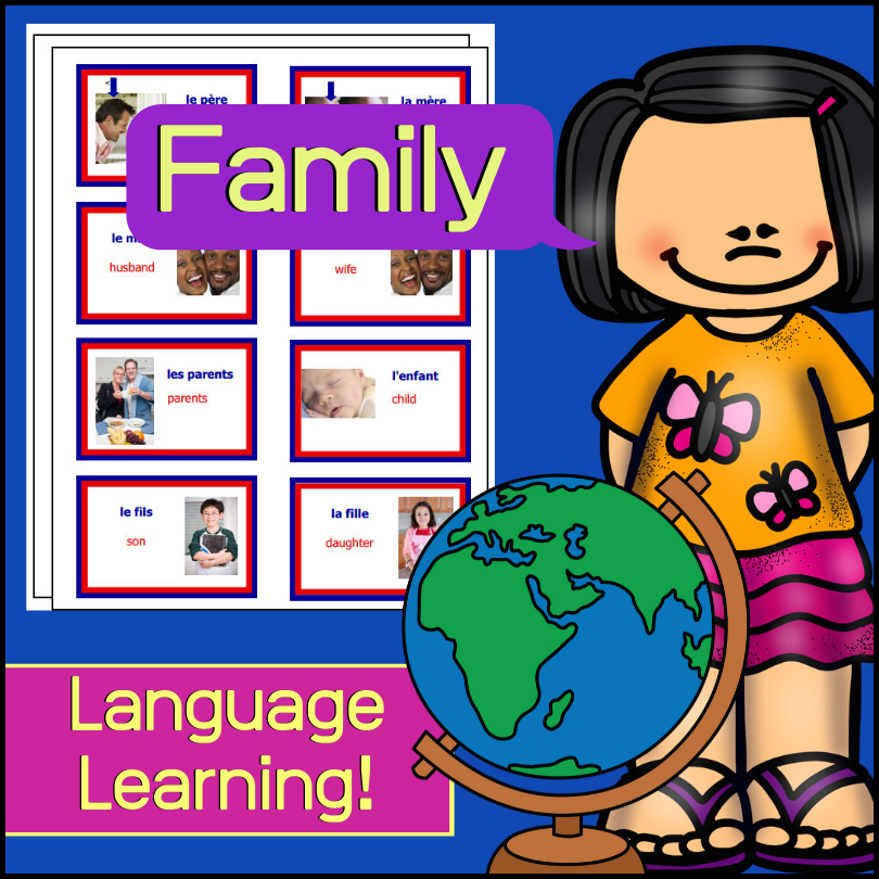 french-flash-cards-family