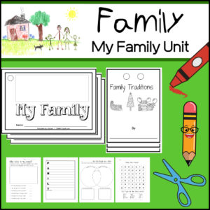 All about My Family | Celebration Activities