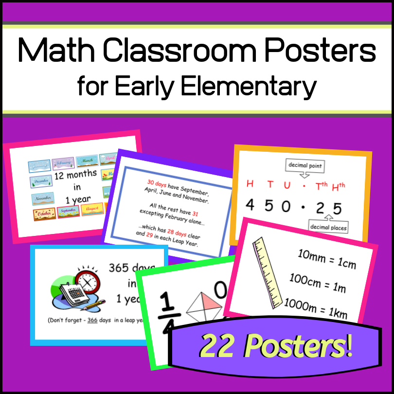 math-classroom-posters