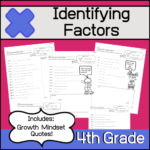 Identifying Factors | Growth Mindset Quotes included