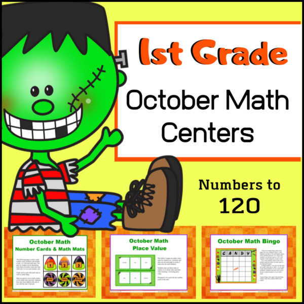 1st-Grade-October-Math-Centers