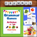Articles a and an | Grammar Games Food Edition