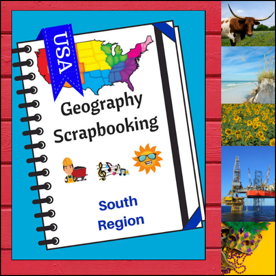 US Regional Geography - South Notebooking