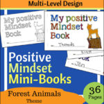 Positive Growth Mindset Mini-Book | Forest Animals