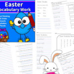 Easter Vocabulary Worksheets
