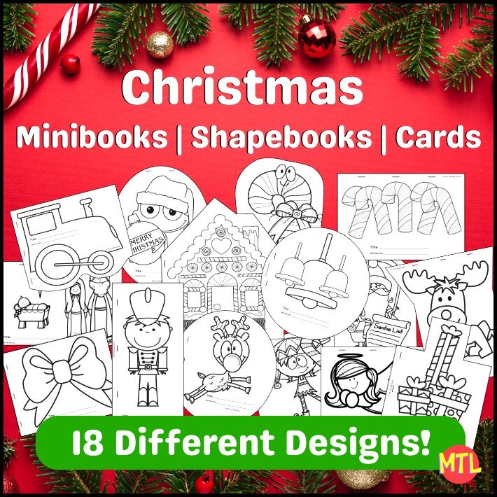 z 315 Chrismas Minibooks shapebooks cover