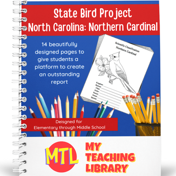 z 361 State Bird North Carolina cardinal cover