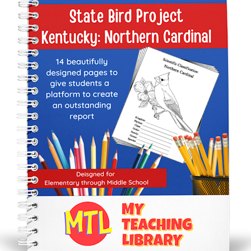 z 364 State Bird Kentucky cardinal cover