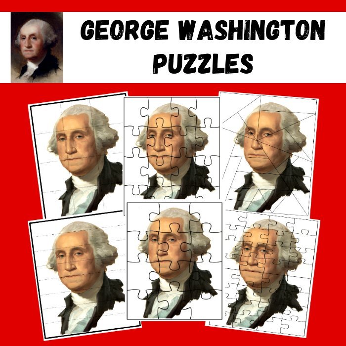 z 422 George Washinton puzzles cover