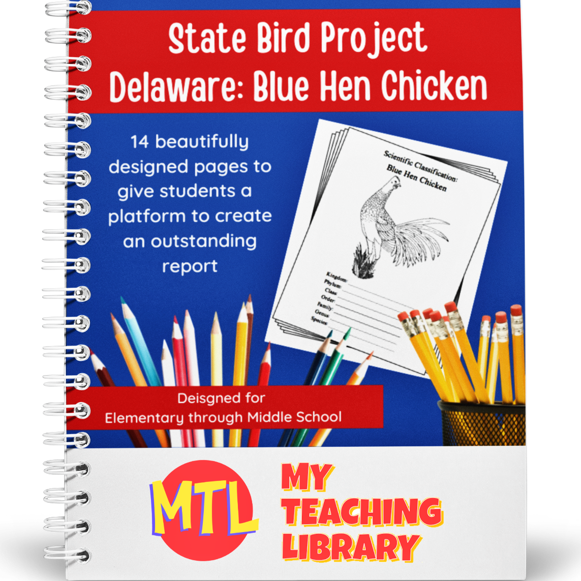 z 456 Delaware Blue Hen Chicken cover