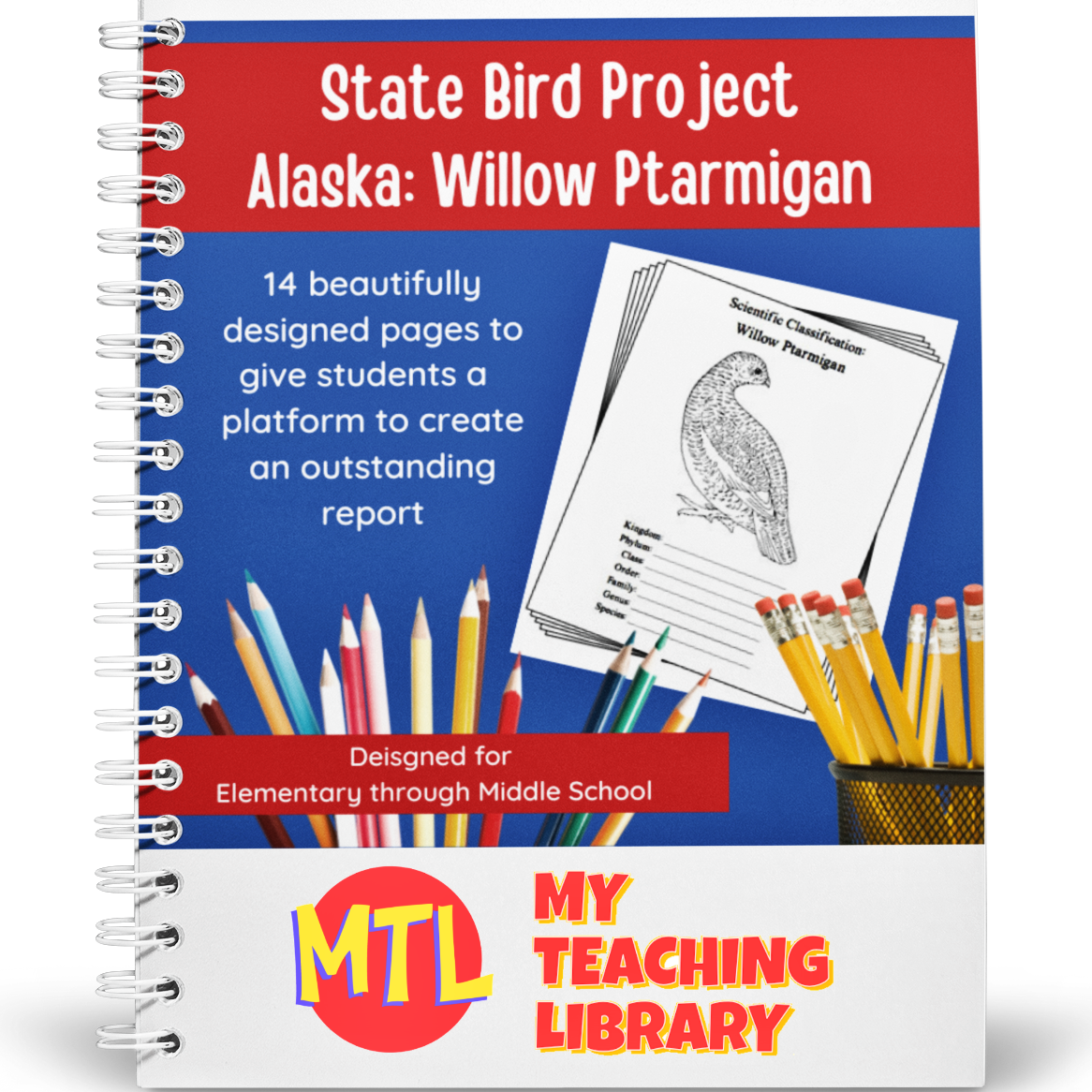 z 464 Alaska Willow ptarmigan cover