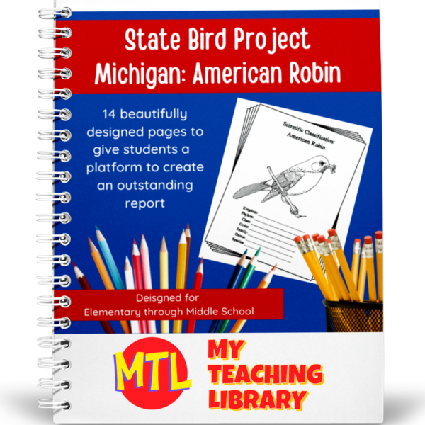 z 466 Michigan American Robin