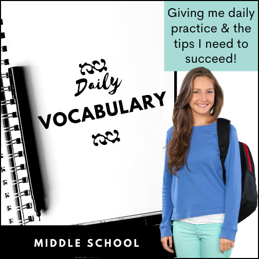 This workbook resource will give students the explanations and practice they need to master important vocabulary skills which will help them be successful. Includes a pretest, a post test and answer keys.
